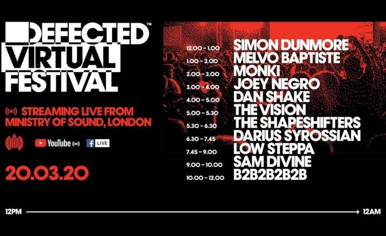  Defected announce first ever Defected Virtual Festival !