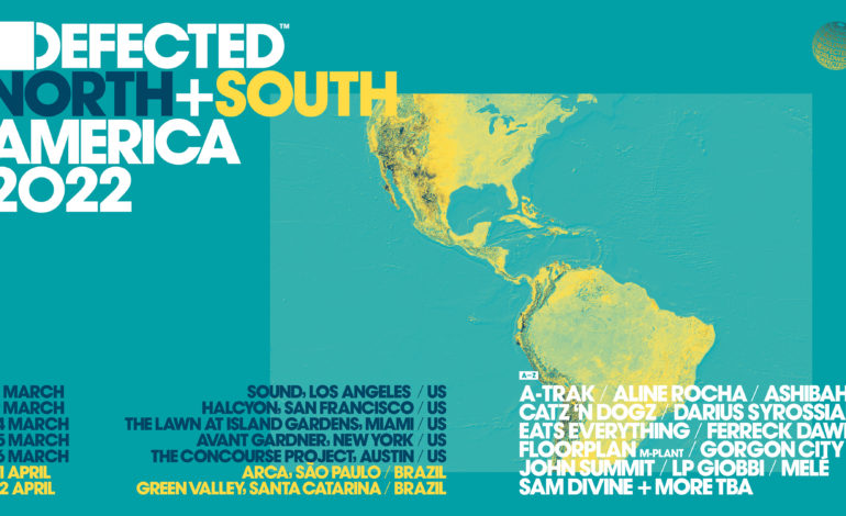  Defected Announce US and South American Tour Dates for March & April
